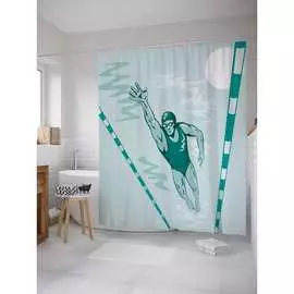 Шторка-занавеска для ванной JOYARTY
