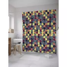 Шторка-занавеска для ванной JOYARTY