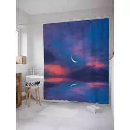 Шторка-занавеска для ванной JOYARTY