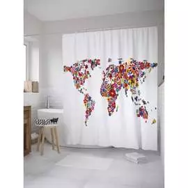 Шторка-занавеска для ванной JOYARTY