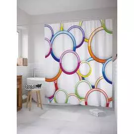 Шторка-занавеска для ванной JOYARTY