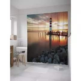 Шторка-занавеска для ванной JOYARTY