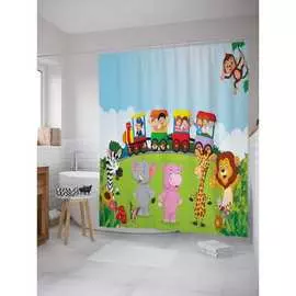 Шторка-занавеска для ванной JOYARTY