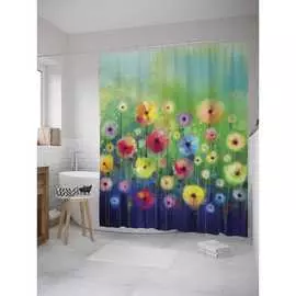 Шторка-занавеска для ванной JOYARTY