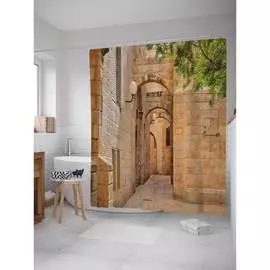 Шторка-занавеска для ванной JOYARTY