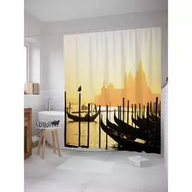 Шторка-занавеска для ванной JOYARTY