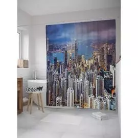 Шторка-занавеска для ванной JOYARTY