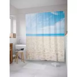 Шторка-занавеска для ванной JOYARTY