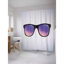 Шторка-занавеска для ванной JOYARTY