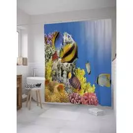 Шторка-занавеска для ванной JOYARTY