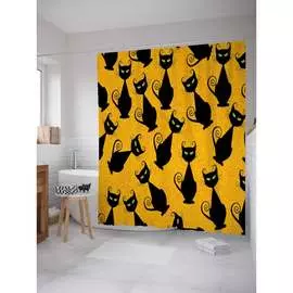 Шторка-занавеска для ванной JOYARTY