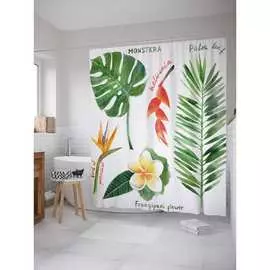 Шторка-занавеска для ванной JOYARTY