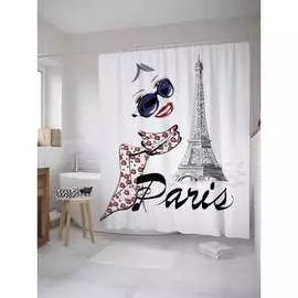 Шторка-занавеска для ванной JOYARTY