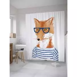 Шторка-занавеска для ванной JOYARTY