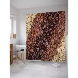 Шторка-занавеска для ванной JOYARTY