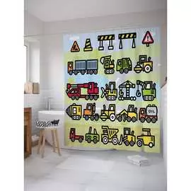 Шторка-занавеска для ванной JOYARTY