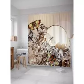 Шторка-занавеска для ванной JOYARTY