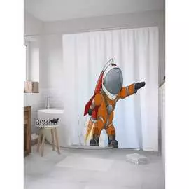 Шторка-занавеска для ванной JOYARTY