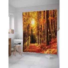 Шторка-занавеска для ванной JOYARTY