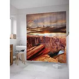 Шторка-занавеска для ванной JOYARTY