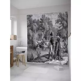 Шторка-занавеска для ванной JOYARTY