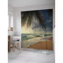 Шторка-занавеска для ванной JOYARTY