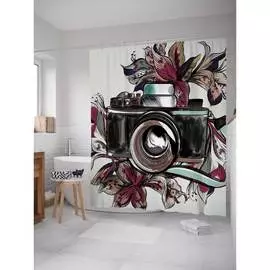 Шторка-занавеска для ванной JOYARTY