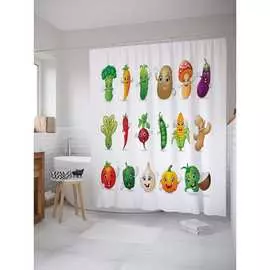 Шторка-занавеска для ванной JOYARTY