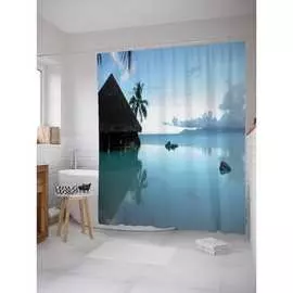 Шторка-занавеска для ванной JOYARTY