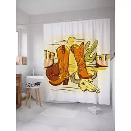 Шторка-занавеска для ванной JOYARTY