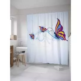 Шторка-занавеска для ванной JOYARTY