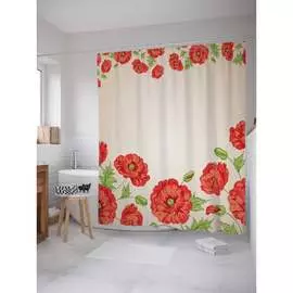 Шторка-занавеска для ванной JOYARTY