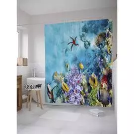 Шторка-занавеска для ванной JOYARTY