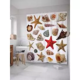 Шторка-занавеска для ванной JOYARTY