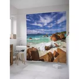 Шторка-занавеска для ванной JOYARTY