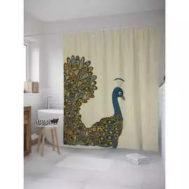 Шторка-занавеска для ванной JOYARTY