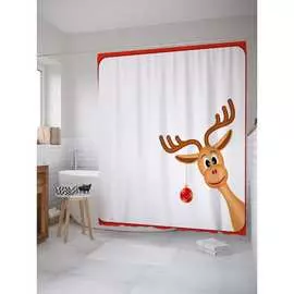 Шторка-занавеска для ванной JOYARTY