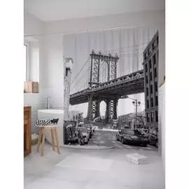 Шторка-занавеска для ванной JOYARTY