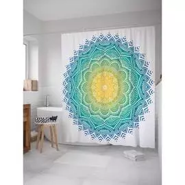 Шторка-занавеска для ванной JOYARTY