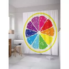 Шторка-занавеска для ванной JOYARTY