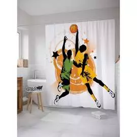 Шторка-занавеска для ванной JOYARTY