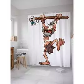 Шторка-занавеска для ванной JOYARTY