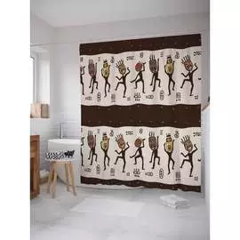 Шторка-занавеска для ванной JOYARTY