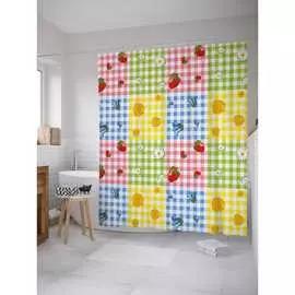 Шторка-занавеска для ванной JOYARTY