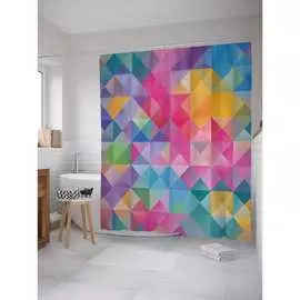 Шторка-занавеска для ванной JOYARTY