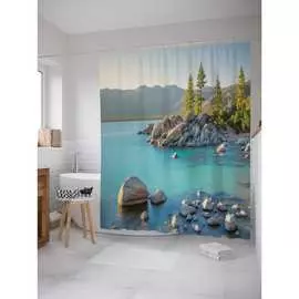 Шторка-занавеска для ванной JOYARTY