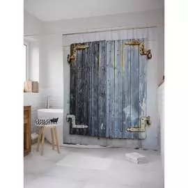 Шторка-занавеска для ванной JOYARTY