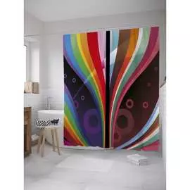 Шторка-занавеска для ванной JOYARTY