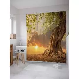 Шторка-занавеска для ванной JOYARTY