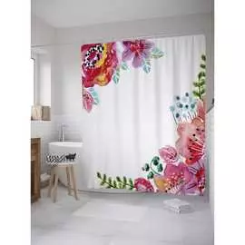 Шторка-занавеска для ванной JOYARTY
